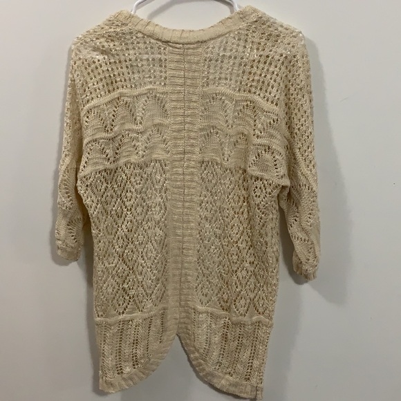 Beautiful Pink Rose Sweater amazing patterns Sz S - Picture 2 of 5